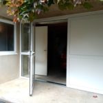 Porte de garage battante